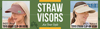 Straw Visors