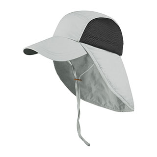 Product image of Juniper Taslon UV Cap with Flap & Chin Cord