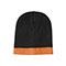 acrylic-beanie-5003-BLK-ORNG