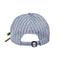 ladies-white-stripe-6-panel-cotton-twill-cap-6592-back