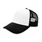 summer-trucker-cap-6801C-WT-BLK-BLK