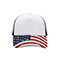 sublimated-foam-trucker-cap-6801D-WT-FLAG-NVY-front
