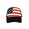 usa-trucker-cap-6801F-BLK-BLK-front