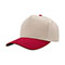 poly-cotton-twill-cap-6802-NTL-RED