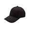 poly-cotton-twill-cap-6805-BLACK