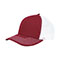 deluxe-trucker-cap-6848A-CARDINAL-WT
