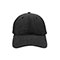heather-suiting-trucker-cap-6904M-BLK-BLK-front