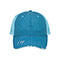 washed-herringbone-cotton-twill-trucker-cap-6990-AQUA-front