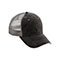 washed-herringbone-cotton-twill-trucker-cap-6990-BLACK