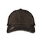 washed-herringbone-cotton-twill-trucker-cap-6990-BROWN-front