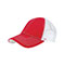 heavy-cotton-twill-trucker-cap-7641-RED-WT