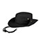 brushed-twill-aussie-hat-7805-BLACK-flap