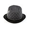 plaid-fedora-hat-8925-BLK-GRY-S-back