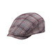 fashion-plaid-ivy-cap-2136-RED-PLAID