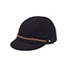 ladies-wool-jockey-cap-3514-BLACK