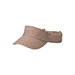 pro-style-cotton-twill-washed-visor-4021A-KHAKI