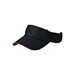 pro-style-cotton-twill-washed-visor-4021B-BLK-RED