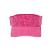 washed-pigment-dyed-cotton-twill-visor-4021C-HOT_PINK-front