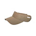 pet-spun-fabric-visor-4056A-KHAKI