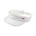 enzyme-washed-cotton-twill-visor-4065-WHITE