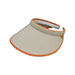 infinity-selections-brushed-cotton-clip-on-visor-4129-L.KK-ORNG