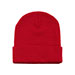acrylic-beanie-w-cuff-5001-RED