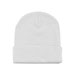 acrylic-beanie-w-cuff-5001-WHITE