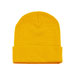 acrylic-beanie-w-cuff-5001-YELLOW