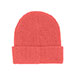 waffle-knit-cuff-beanie-5001C-CORAL-back