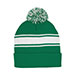 striped-pom-cuff-beanie-5076-GRN-WHITE