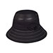ladies-linen-mesh-fashion-bucket-hat-6588-BLACK