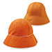 ladies-reversible-cotton-terry-hat-6589-ORANGE
