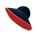 ladies-reversible-terry-cloth-wide-brim-bucket-hat-6590-NVY-RED