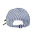 ladies-white-stripe-6-panel-cotton-twill-cap-6592-back