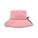 ladies-linen-wide-brim-hat-6607-PINK-CHARC-front