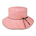 ladies-linen-wide-brim-hat-6607-PINK-CHARC