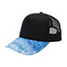 sublimated-foam-trucker-cap-6801D-BK-WATER-BLK