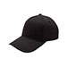 poly-cotton-twill-cap-6805-BLACK