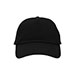 cotton-twill-cap-6805B-BLACK-front