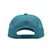 cotton-twill-trucker-cap-6807B-AQUA-back