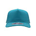 cotton-twill-trucker-cap-6807B-AQUA-front