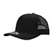 cotton-twill-trucker-cap-6807B-BLACK-quarter