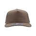 cotton-twill-trucker-cap-6807B-KHAKI-front