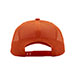 cotton-twill-trucker-cap-6807B-ORANGE-back