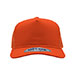 cotton-twill-trucker-cap-6807B-ORANGE-front