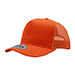 cotton-twill-trucker-cap-6807B-ORANGE-quarter