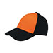 deluxe-brushed-cotton-twill-snapback-cap-6810B-ORANGE