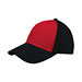 deluxe-brushed-cotton-twill-snapback-cap-6810B-RED