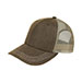 deluxe-wax-cotton-trucker-cap-6846-BROWN-KK