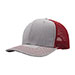deluxe-trucker-cap-6848B-H.GREY-RED